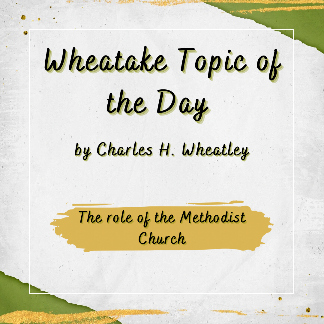 “Wheatake 64” The role of the Methodist Church in the battle for Secondary Education